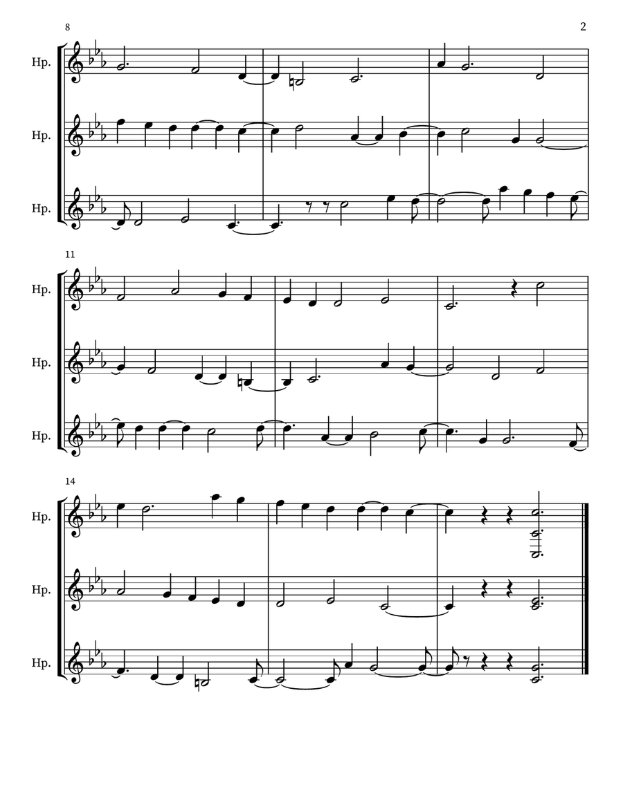 Prayerful Musing 96 Prayerful Musing 96 Small Ensemble scores gallery preview page 2