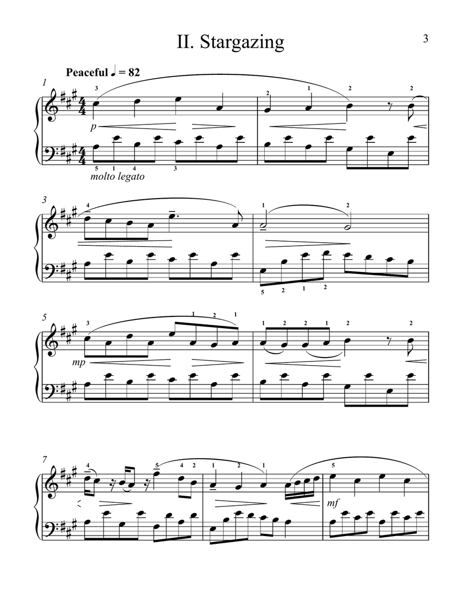 Outdoor Sketches Outdoor Sketches Piano Solo scores gallery preview page 4