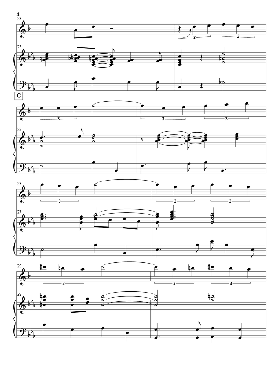 Sway (Quien Sera) Sway (Quien Sera) Clarinet Solo scores gallery preview page 4