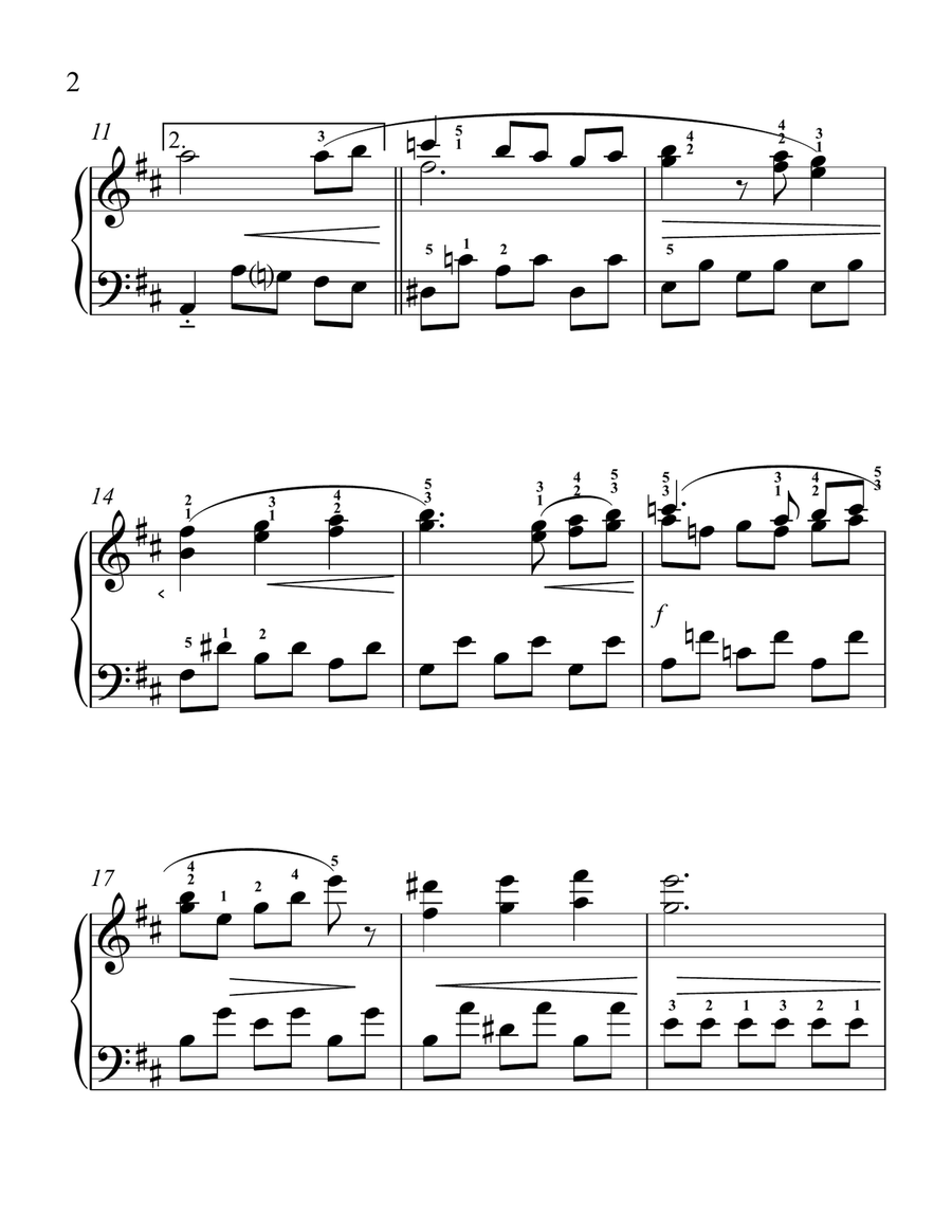 Rococo Reflections Rococo Reflections Piano Solo scores gallery preview page 3