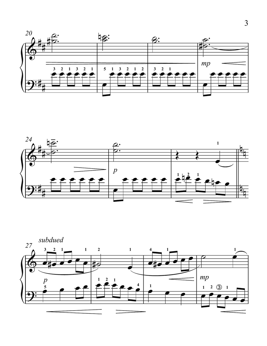 Rococo Reflections Rococo Reflections Piano Solo scores gallery preview page 4