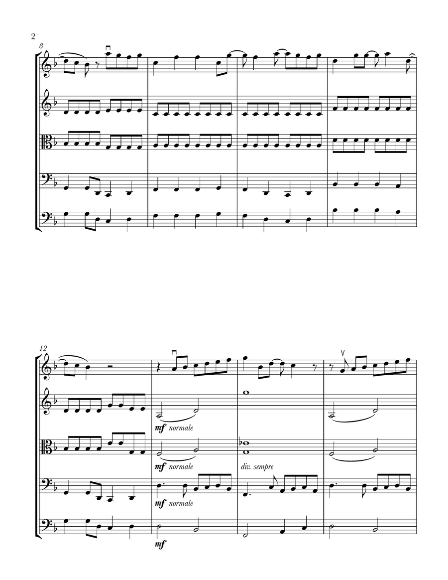 Wouldn't It Be Nice Wouldn't It Be Nice String Orchestra scores gallery preview page 2
