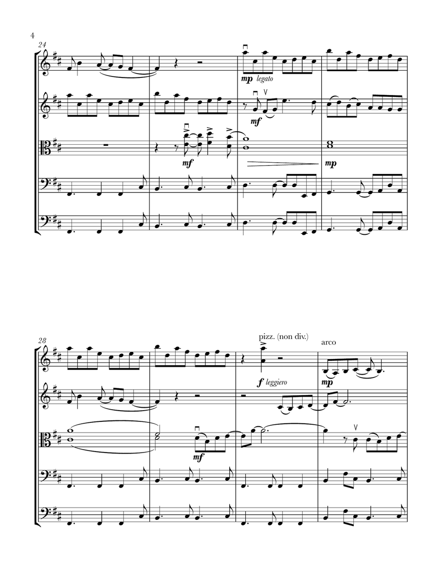 Wouldn't It Be Nice Wouldn't It Be Nice String Orchestra scores gallery preview page 4