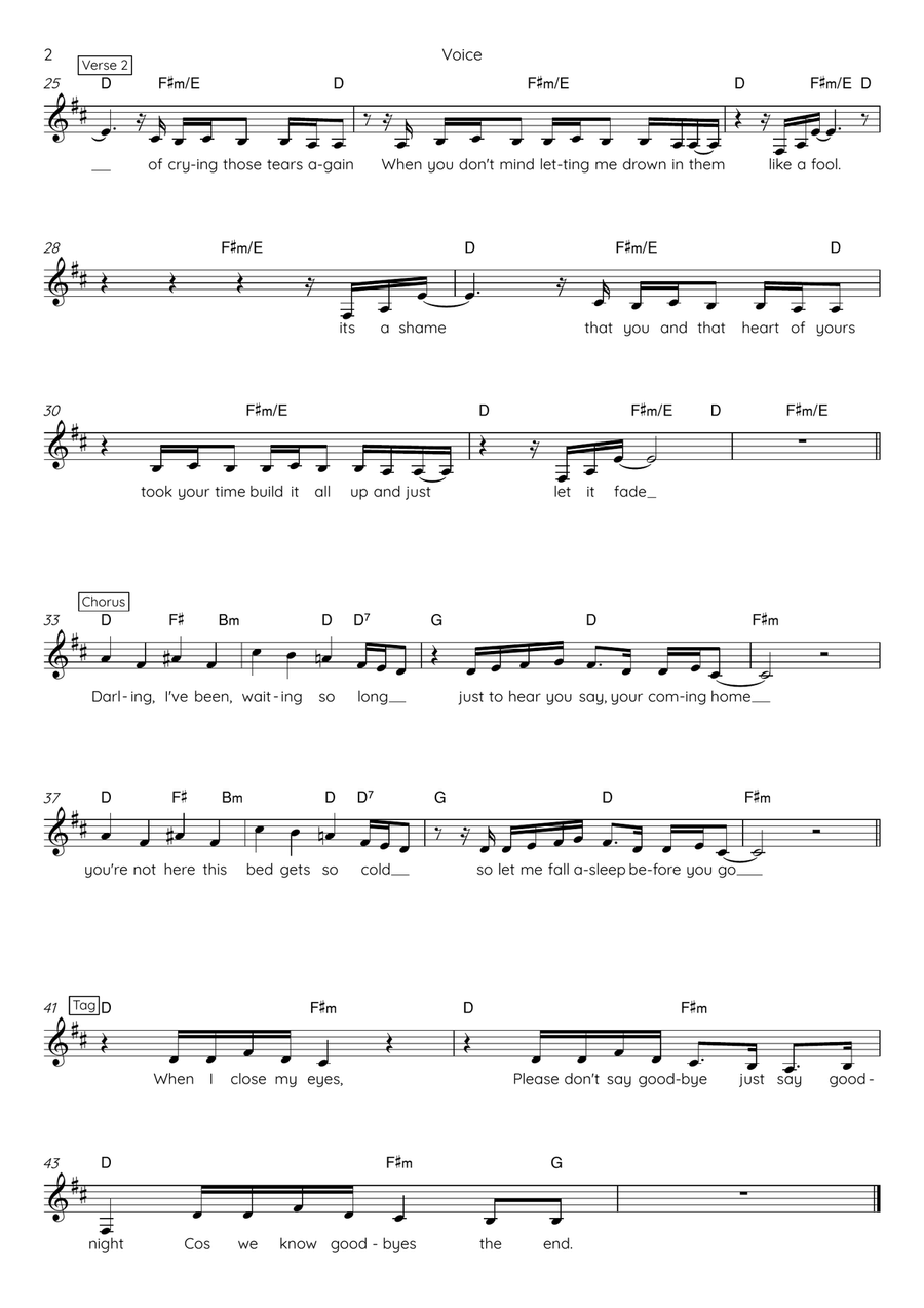 Goodnight Small Ensemble scores gallery preview page 5