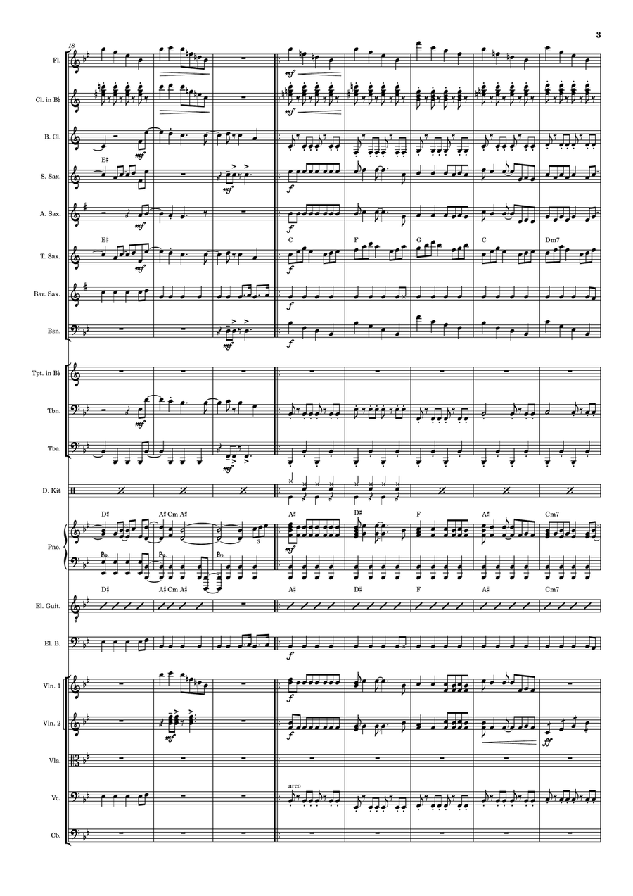 I'm Still Standing I'm Still Standing Full Orchestra scores gallery preview page 3
