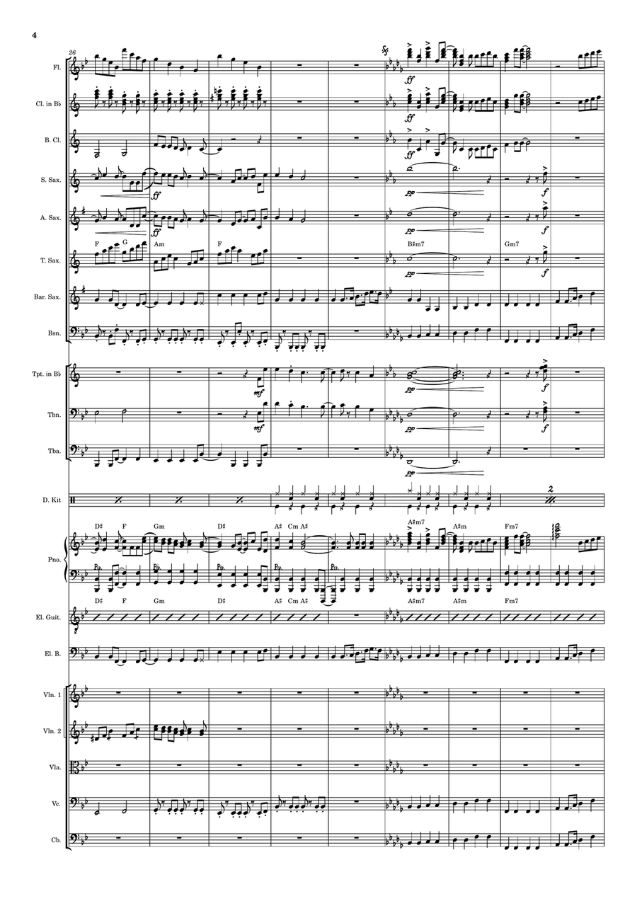 I'm Still Standing I'm Still Standing Full Orchestra scores gallery preview page 4