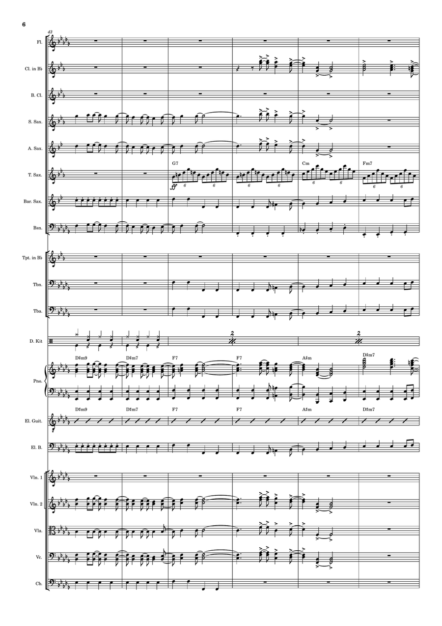 I'm Still Standing I'm Still Standing Full Orchestra scores gallery preview page 6