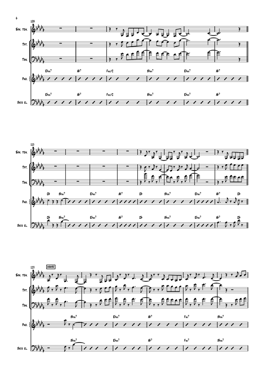 Plis Small Ensemble scores gallery preview page 6