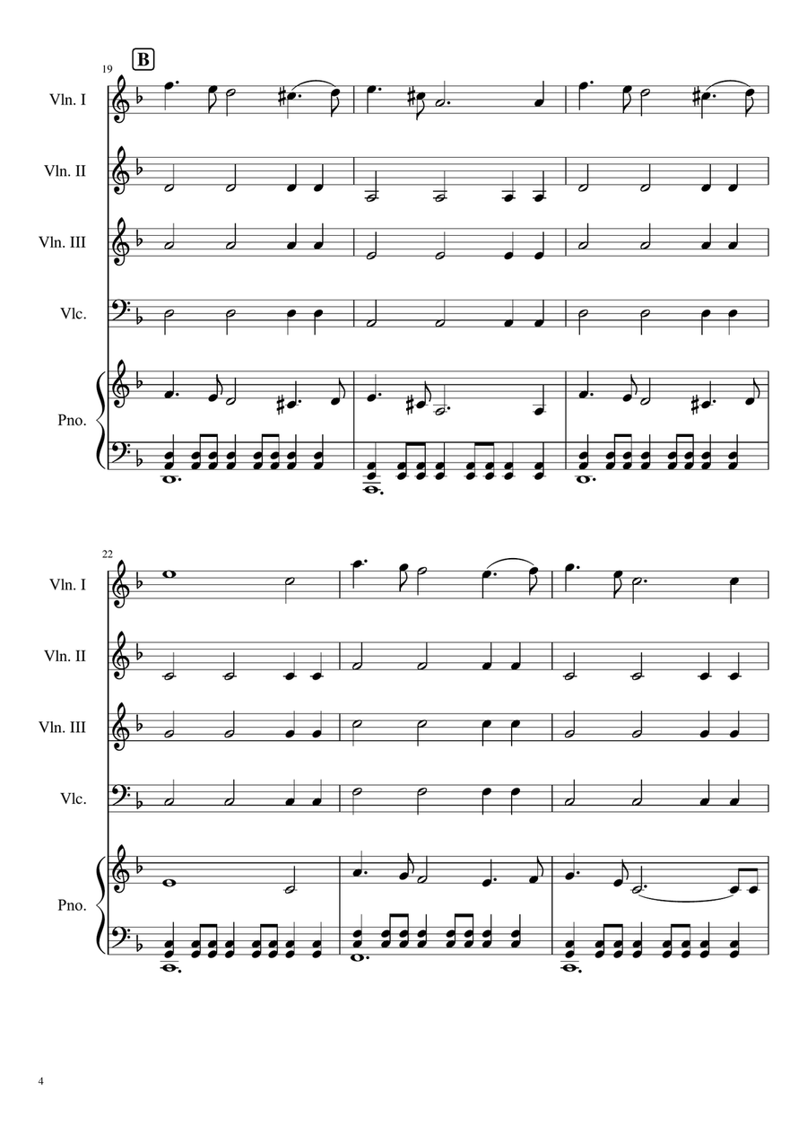 Conquest Of Paradise Conquest Of Paradise Chamber Music scores gallery preview page 5