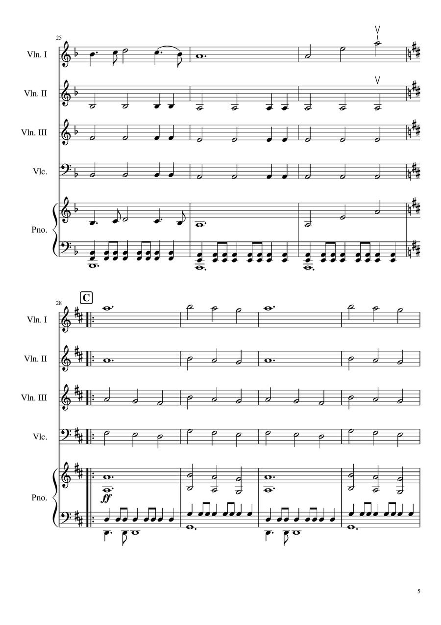 Conquest Of Paradise Conquest Of Paradise Chamber Music scores gallery preview page 6