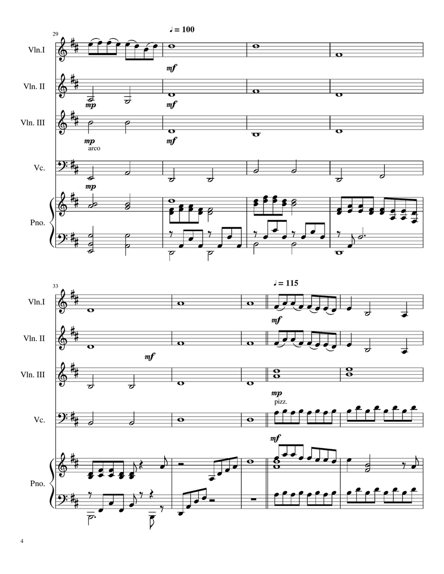 Colors Of The Wind Colors Of The Wind Piano Trio scores gallery preview page 4