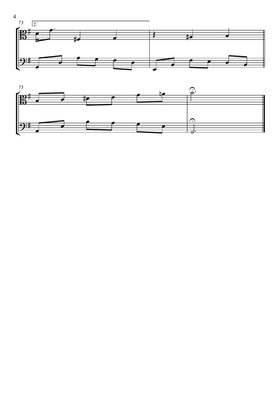 A Dream Is A Wish Your Heart Makes String Duet scores gallery preview page 4