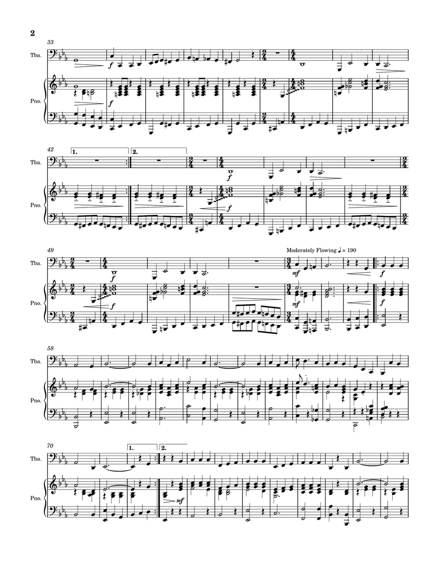 A Tale of Two Sailors A Tale of Two Sailors Piano scores gallery preview page 2