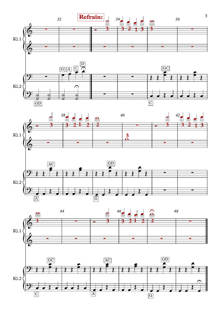 Girl On Fire (Inferno Version) Easy Piano scores gallery preview page 3