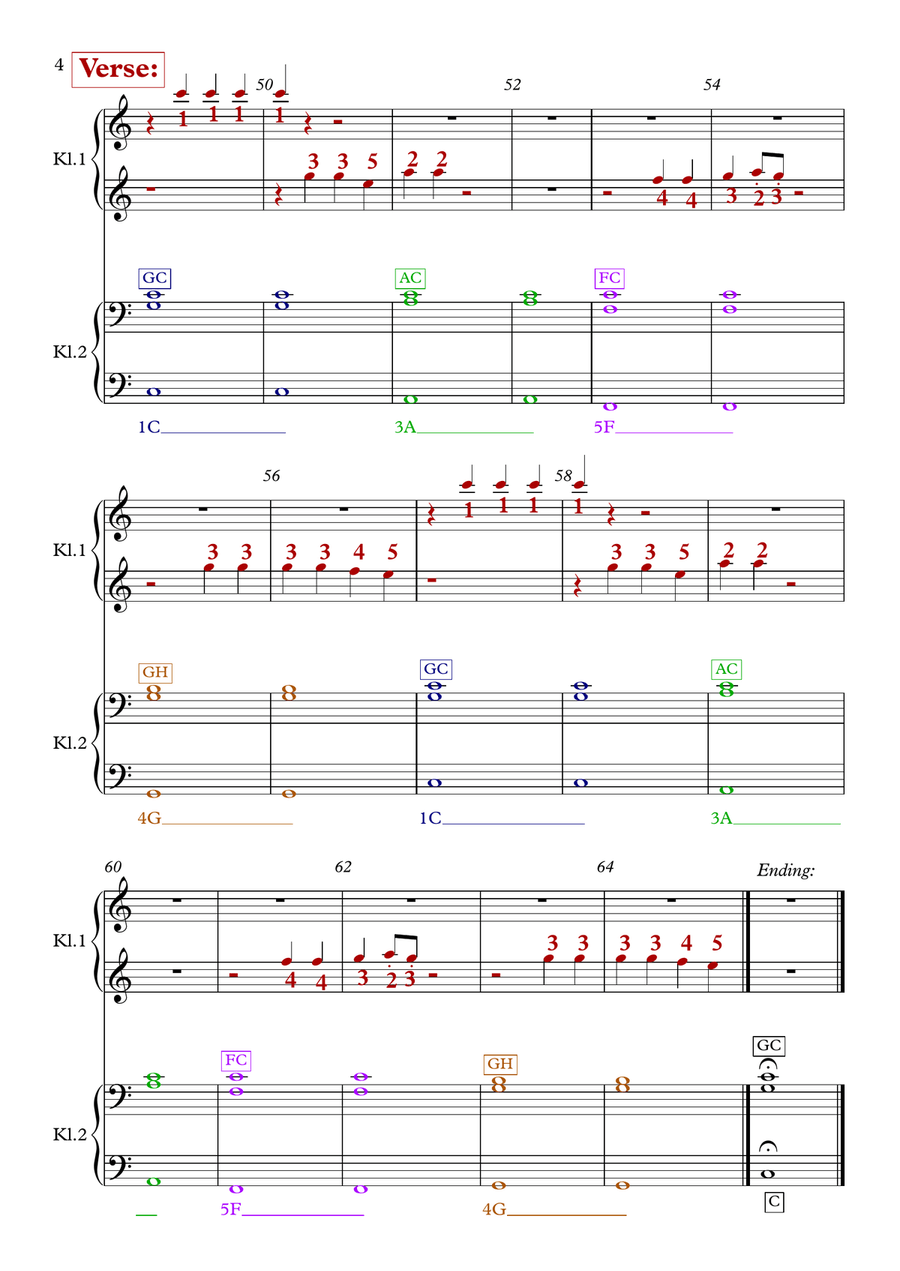 Girl On Fire (Inferno Version) Easy Piano scores gallery preview page 4