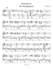 Nocturne #1 Re-Arrangement