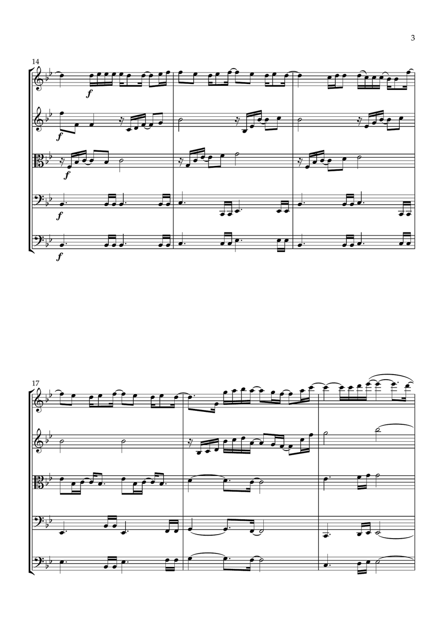 If I'm Not Made For You (If You're Not The One) String Orchestra scores gallery preview page 3