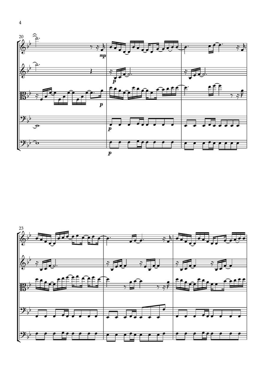 If I'm Not Made For You (If You're Not The One) String Orchestra scores gallery preview page 4