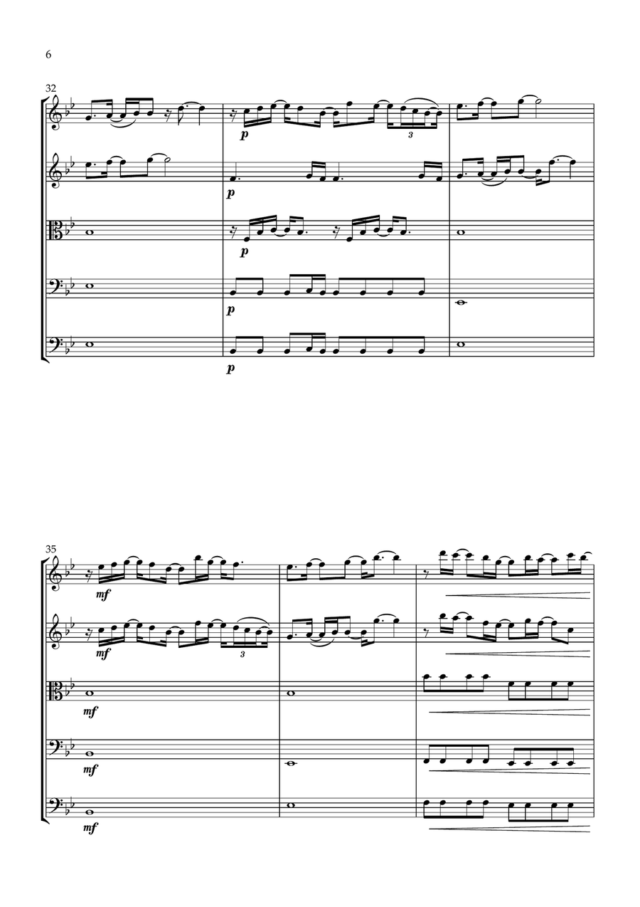 If I'm Not Made For You (If You're Not The One) String Orchestra scores gallery preview page 6