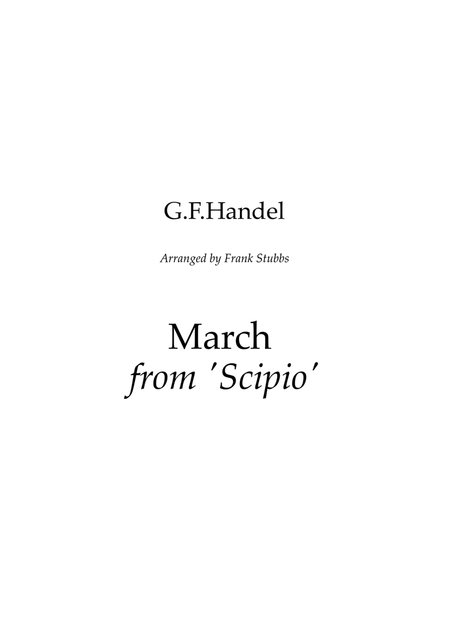 March from Scipio Brass Quintet scores gallery preview page 1