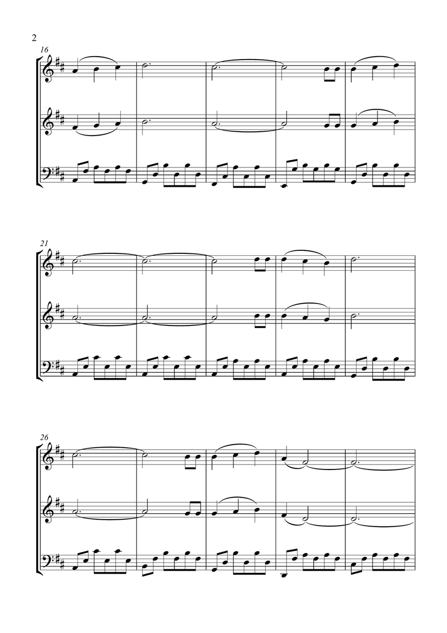 Annie's Song Annie's Song String Trio scores gallery preview page 2