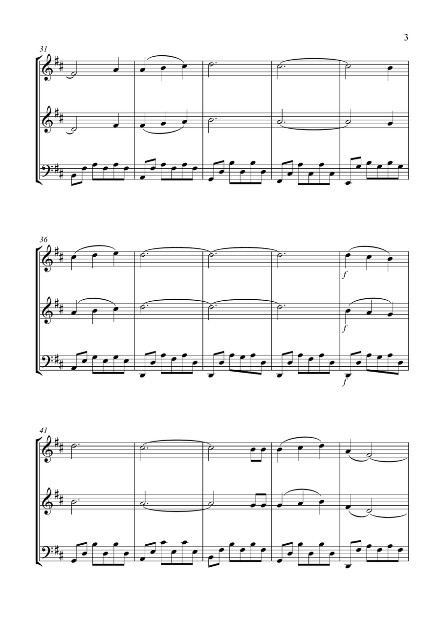 Annie's Song Annie's Song String Trio scores gallery preview page 3