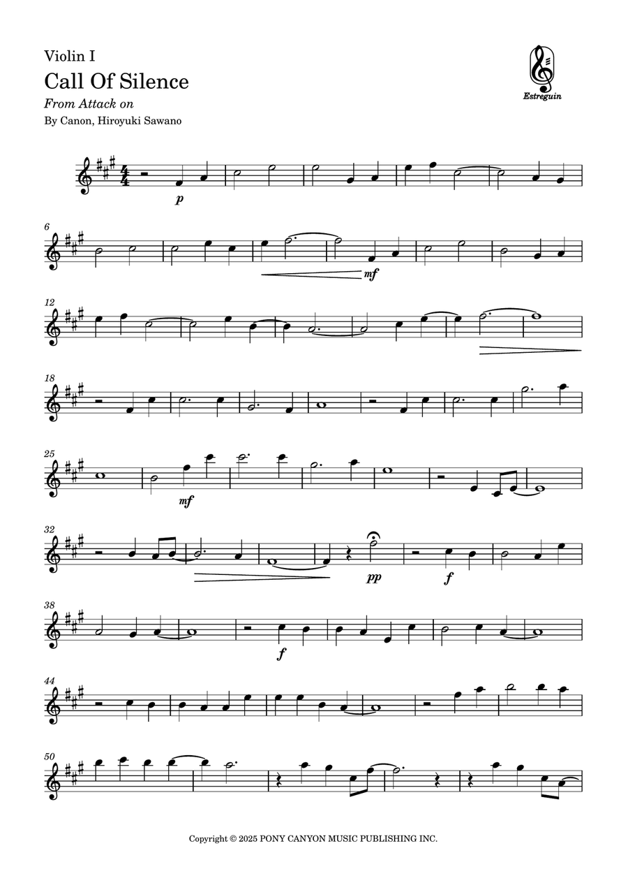 Call Of Silence String Trio scores gallery preview page 4