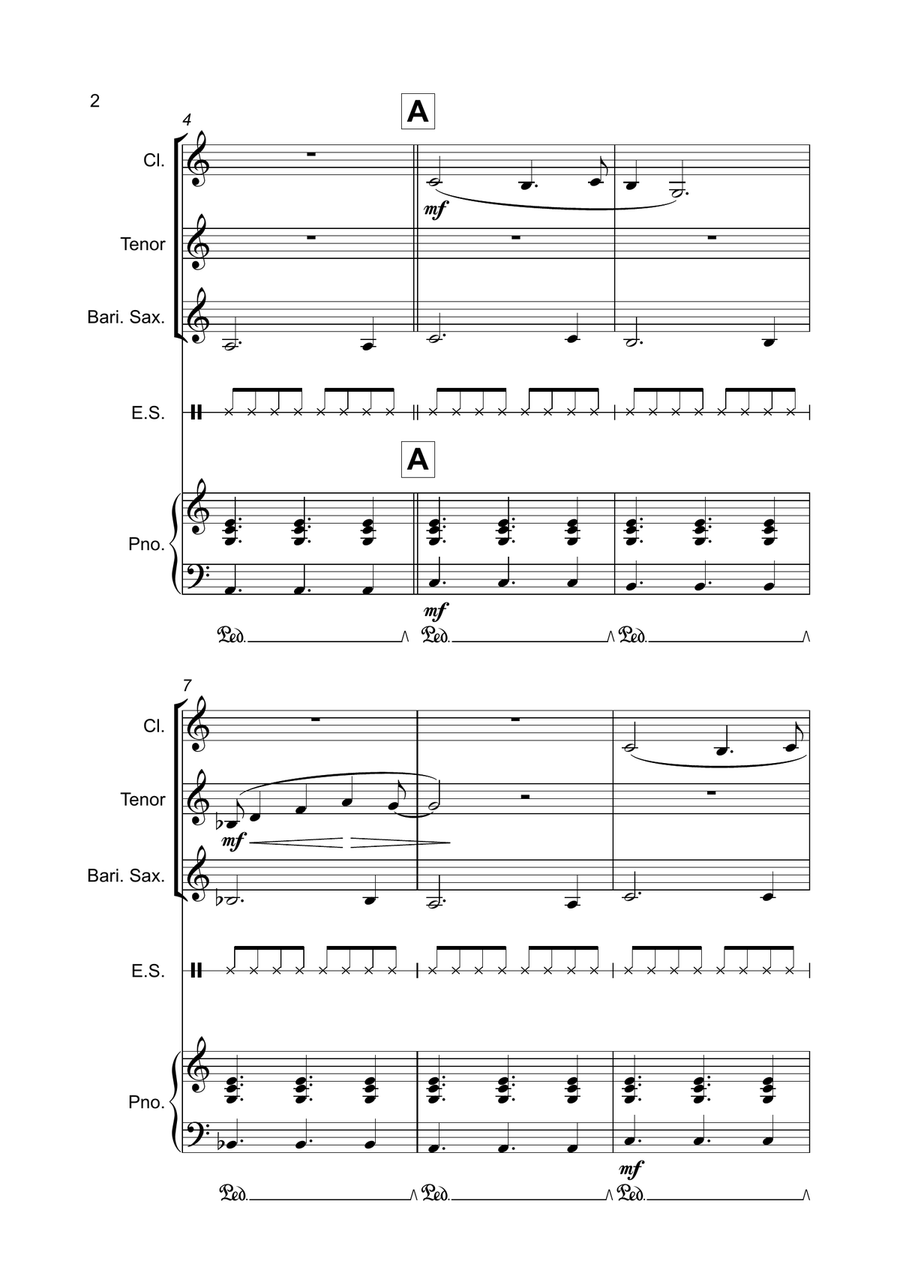 Avenues & Alleyways Small Ensemble scores gallery preview page 3