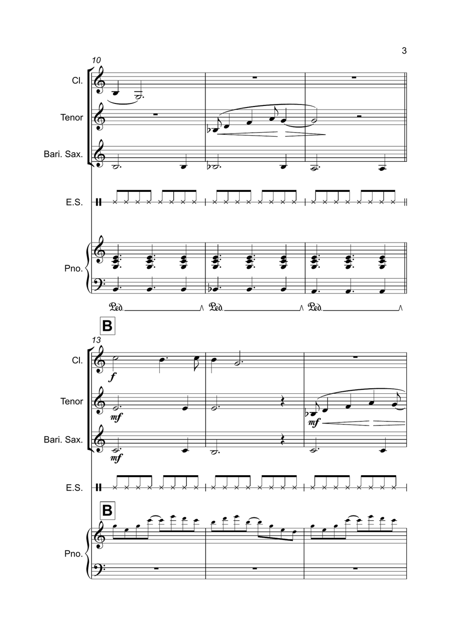 Avenues & Alleyways Small Ensemble scores gallery preview page 4