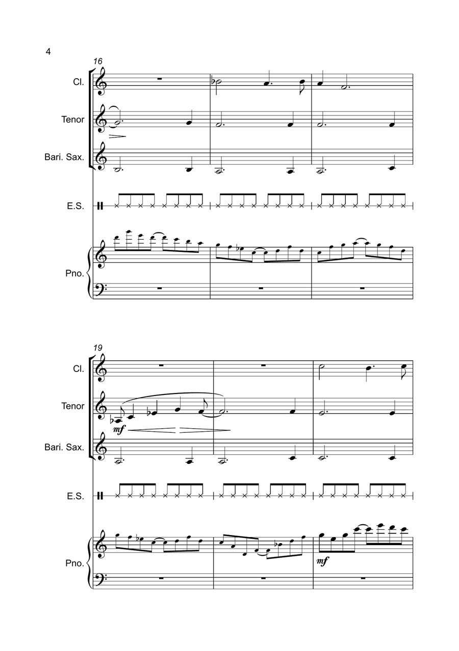 Avenues & Alleyways Small Ensemble scores gallery preview page 5