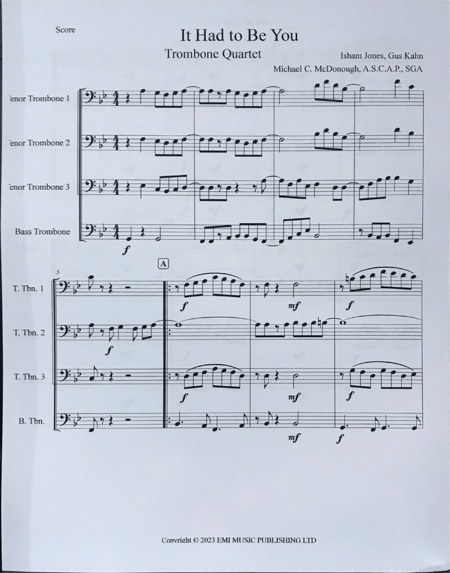It Had to Be You It Had to Be You Small Ensemble scores gallery preview page 2