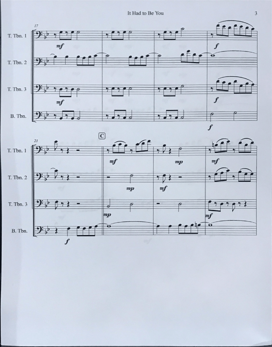 It Had to Be You It Had to Be You Small Ensemble scores gallery preview page 4