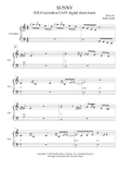 SUNNY (SOLO accordion EASY)