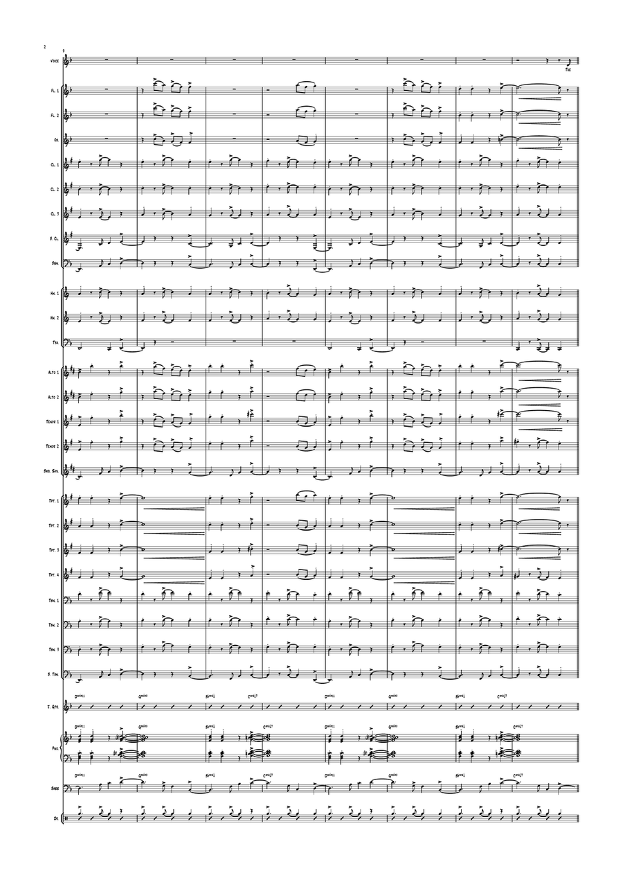 Shape Of You Shape Of You Concert Band scores gallery preview page 2