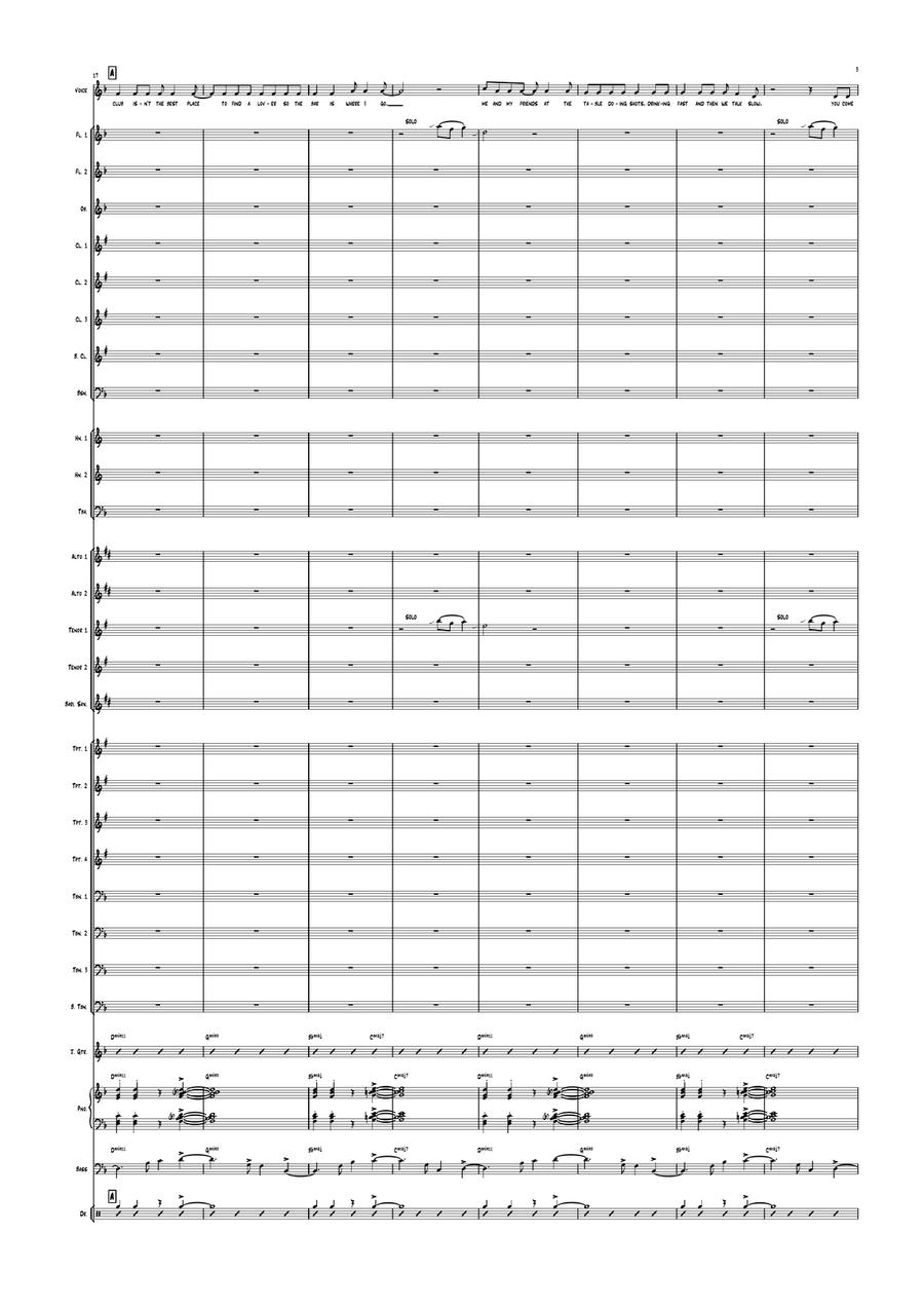 Shape Of You Shape Of You Concert Band scores gallery preview page 3