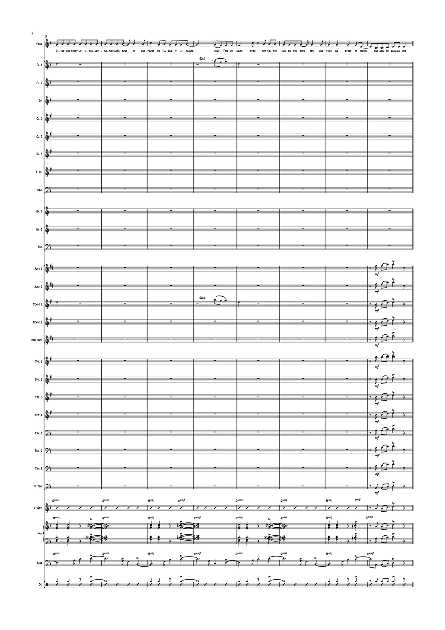 Shape Of You Shape Of You Concert Band scores gallery preview page 4
