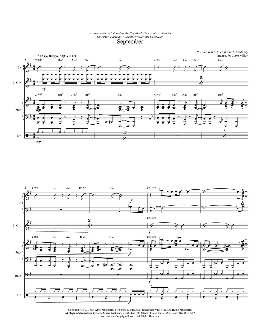 September September Small Ensemble scores gallery preview page 1