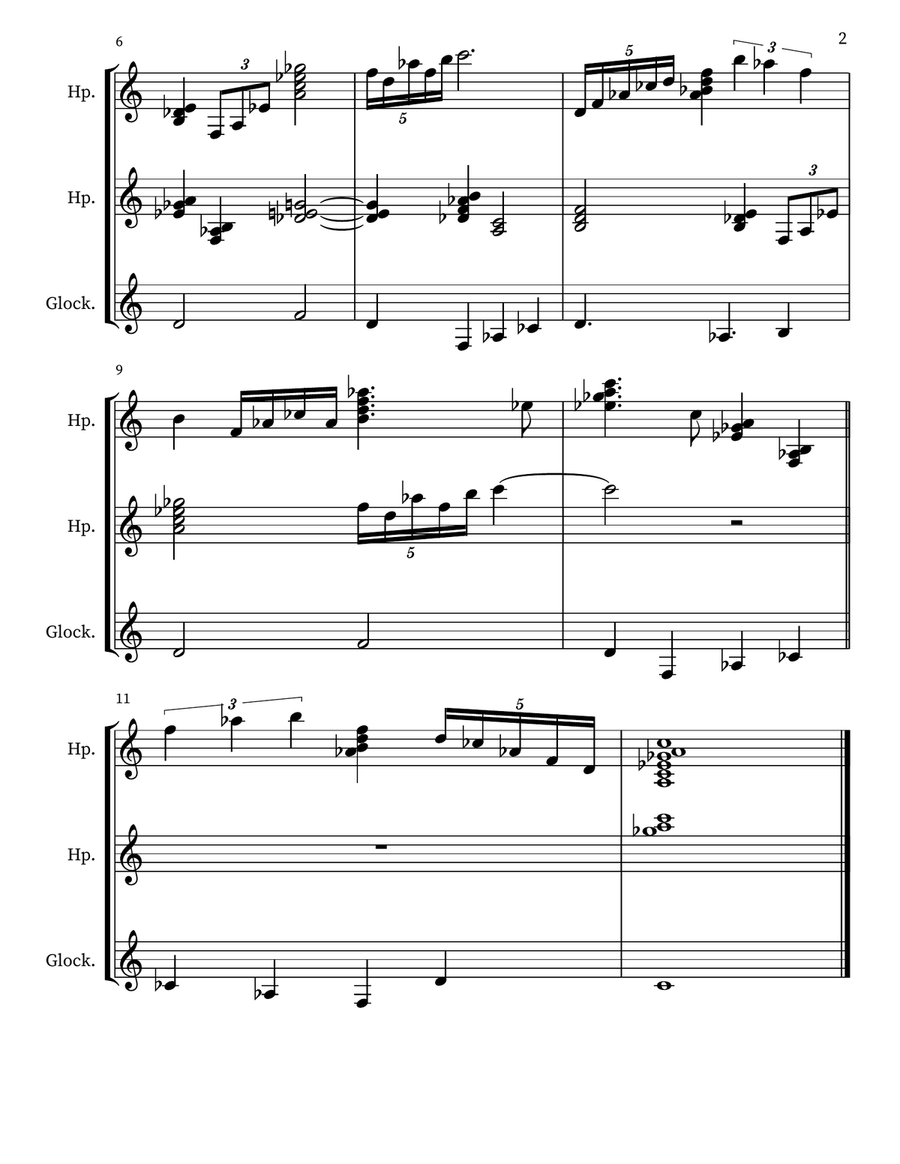 Prayerful Musing 98 Prayerful Musing 98 Small Ensemble scores gallery preview page 2