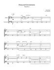 Pomp and Circumstance - Violin and Cello Duet with chords - Score and parts