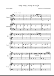 Ding Dong Merrily on high. Piano 4 hands