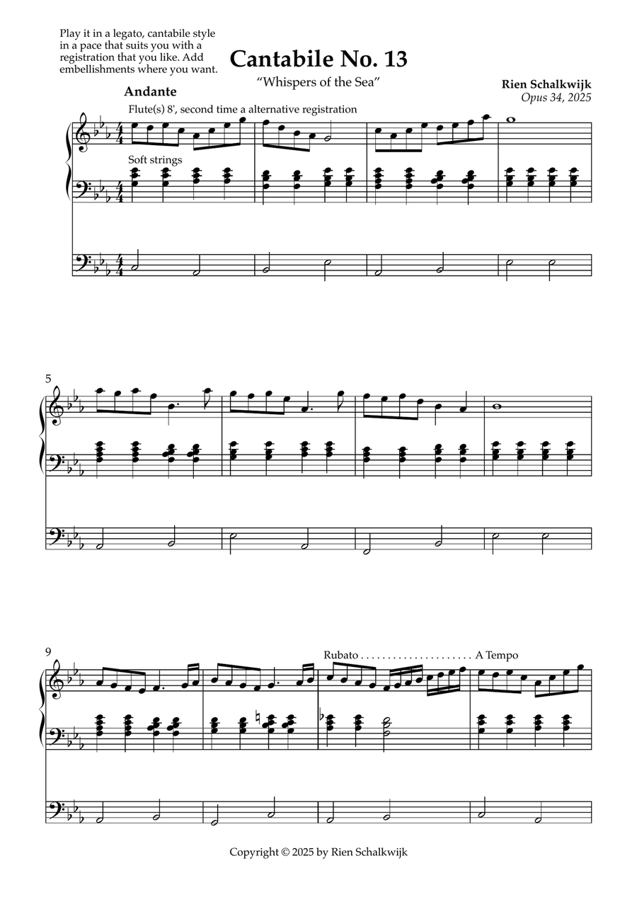 Cantabile No. 13 