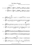 The Merry Peasant (Jazzy Style!) for Tenor Saxophone and Violin Duet