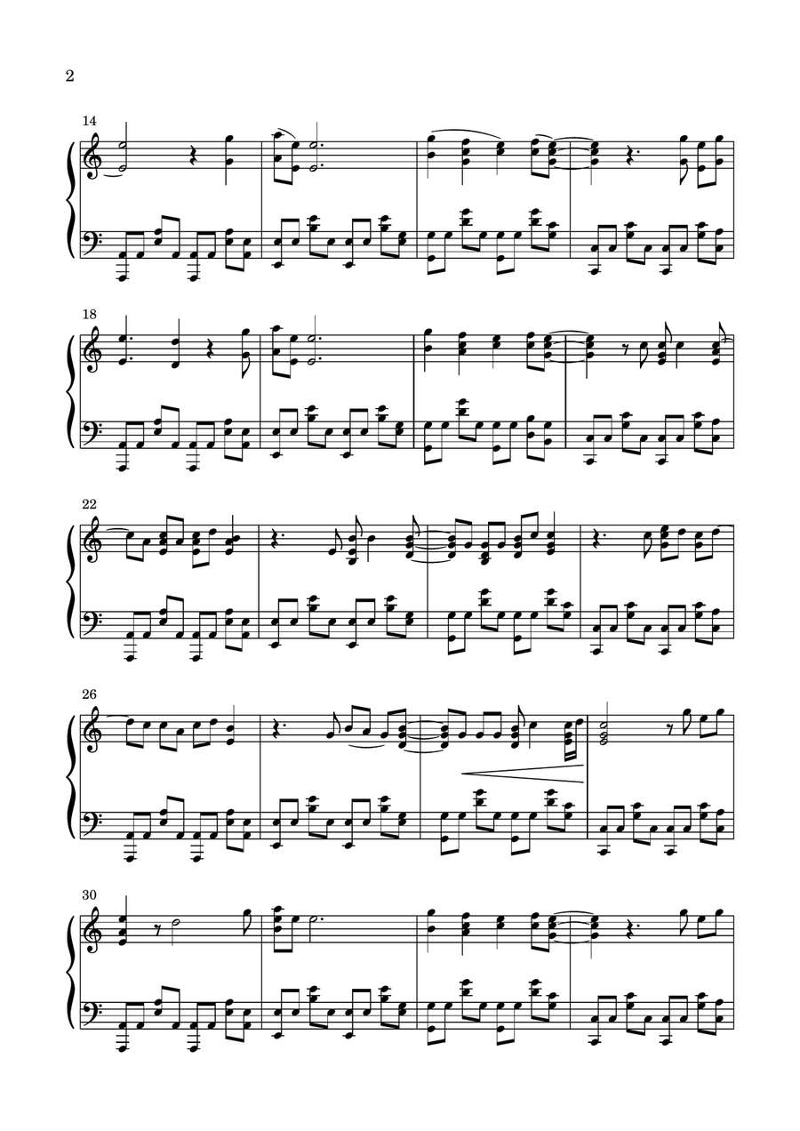 Save Your Tears Save Your Tears Piano Solo scores gallery preview page 2