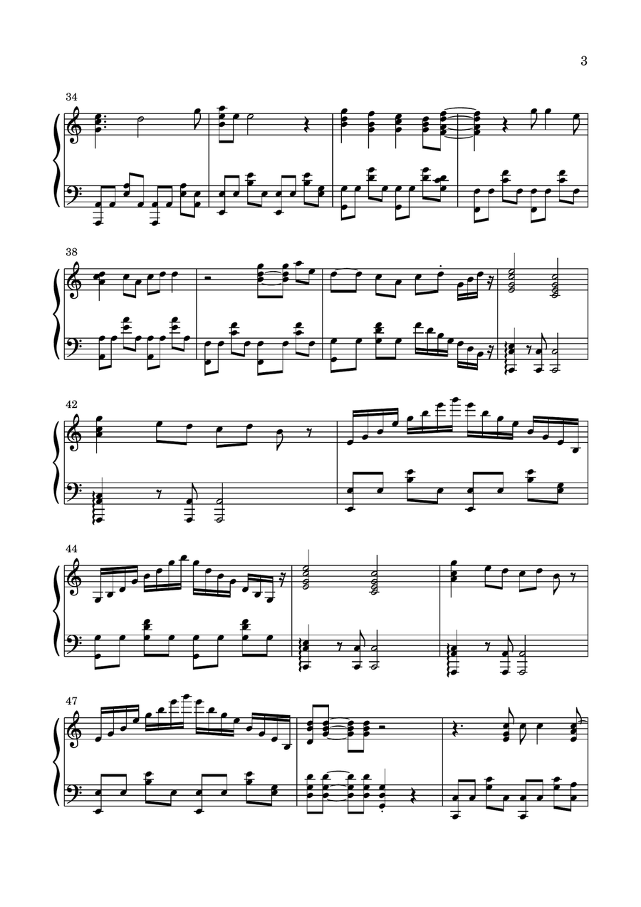Save Your Tears Save Your Tears Piano Solo scores gallery preview page 3