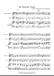 Be Thou My Vision for Tenor Saxophone and Violin Duet