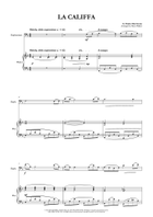 La Califfa Euphonium scores gallery preview page 3
