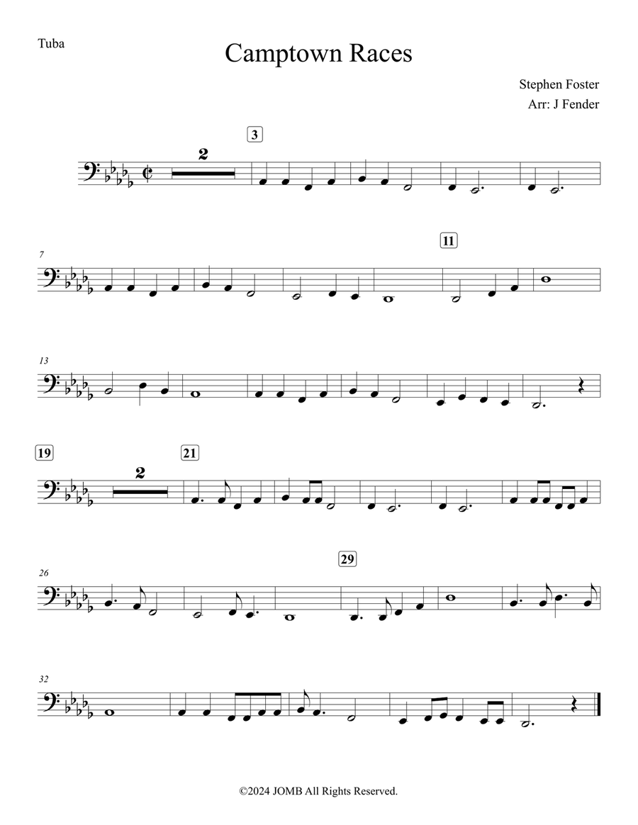Camptown Races Camptown Races Piano Method scores gallery preview page 1