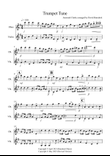Trumpet Tune for Oboe and Violin Duet