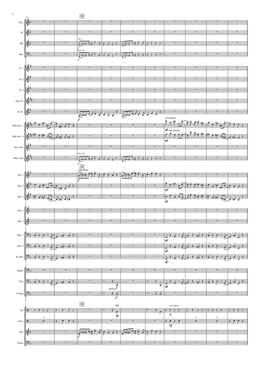 Jazz Suite No. 3 Concert Band scores gallery preview page 2