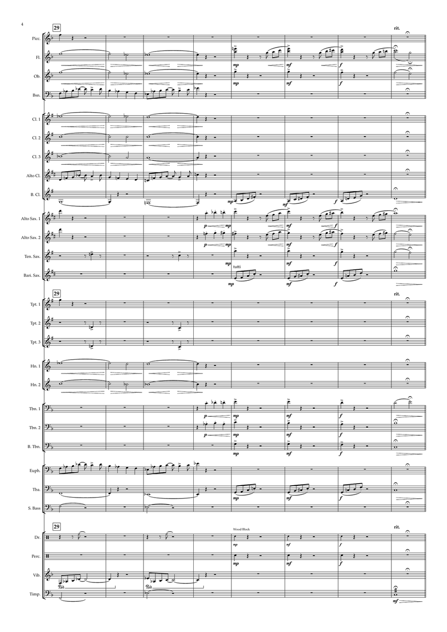 Jazz Suite No. 3 Concert Band scores gallery preview page 4